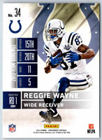 2014 Contenders Reggie Wayne #34