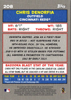 2005 Bazooka Chris Denorfia #208 Rookie