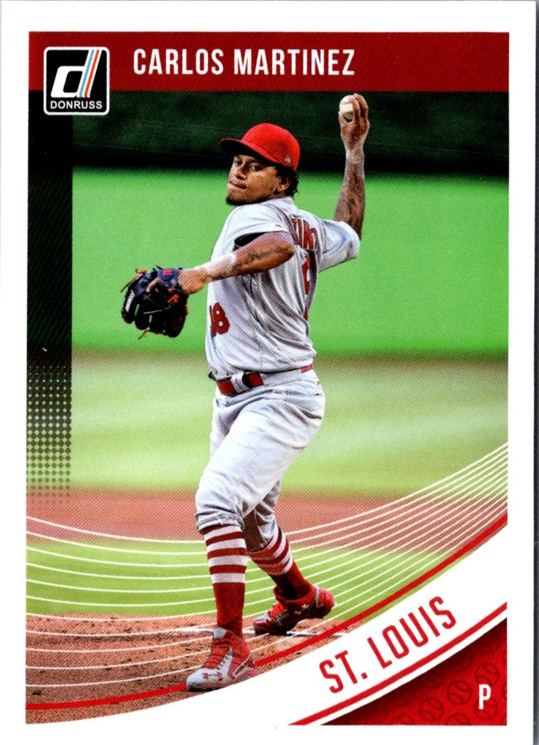 2018 Donruss Carlos Martinez
