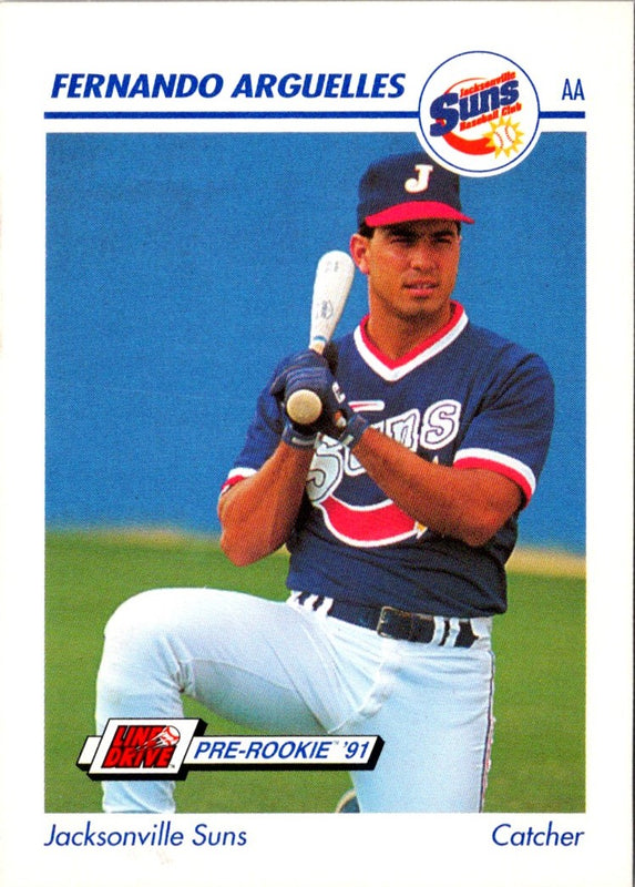 1991 Line Drive AA Fernando Arguelles #326