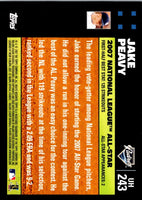 2007 Topps Updates & Highlights Red Back Jake Peavy #UH243