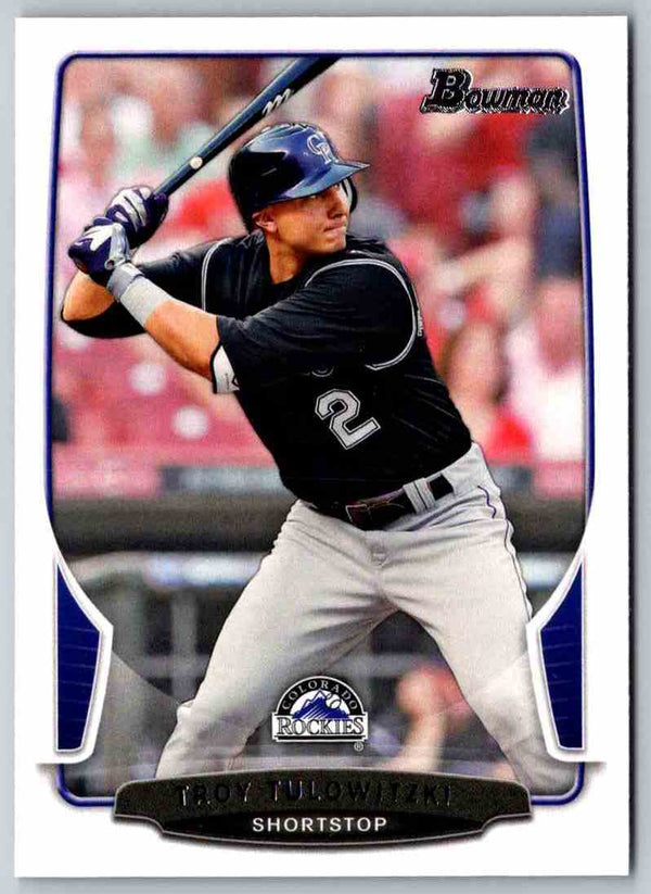 2013 Bowman Troy Tulowitzki #79