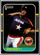 1987 Donruss Mike Scott