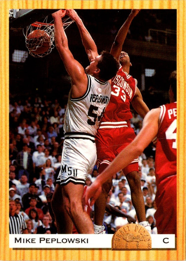 1993 Classic Draft Picks Mike Peplowski #58