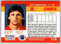 1992 Proset Jeff Donaldson #528