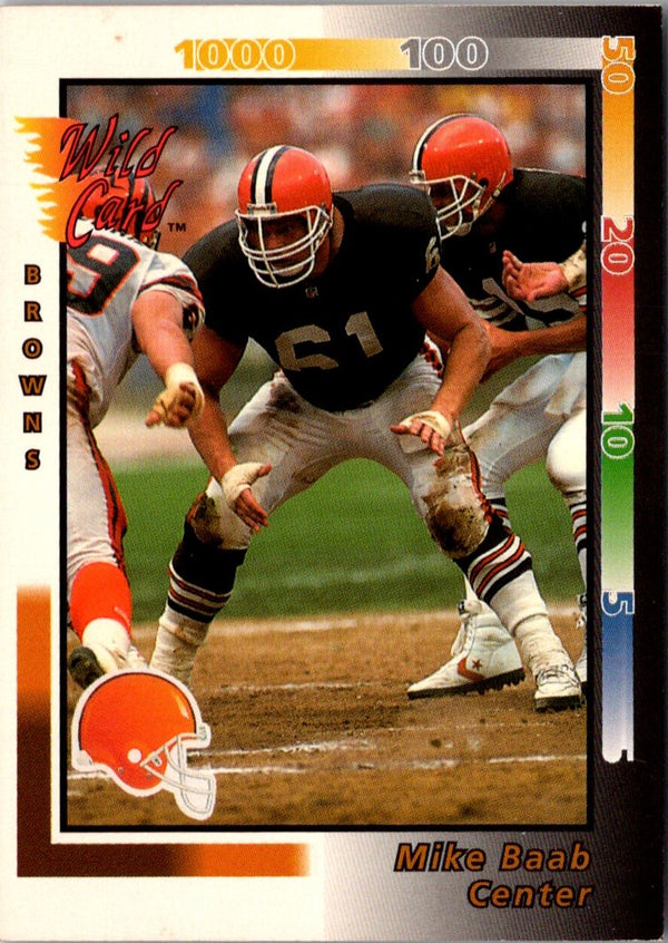 1992 Wild Card Mike Baab #170