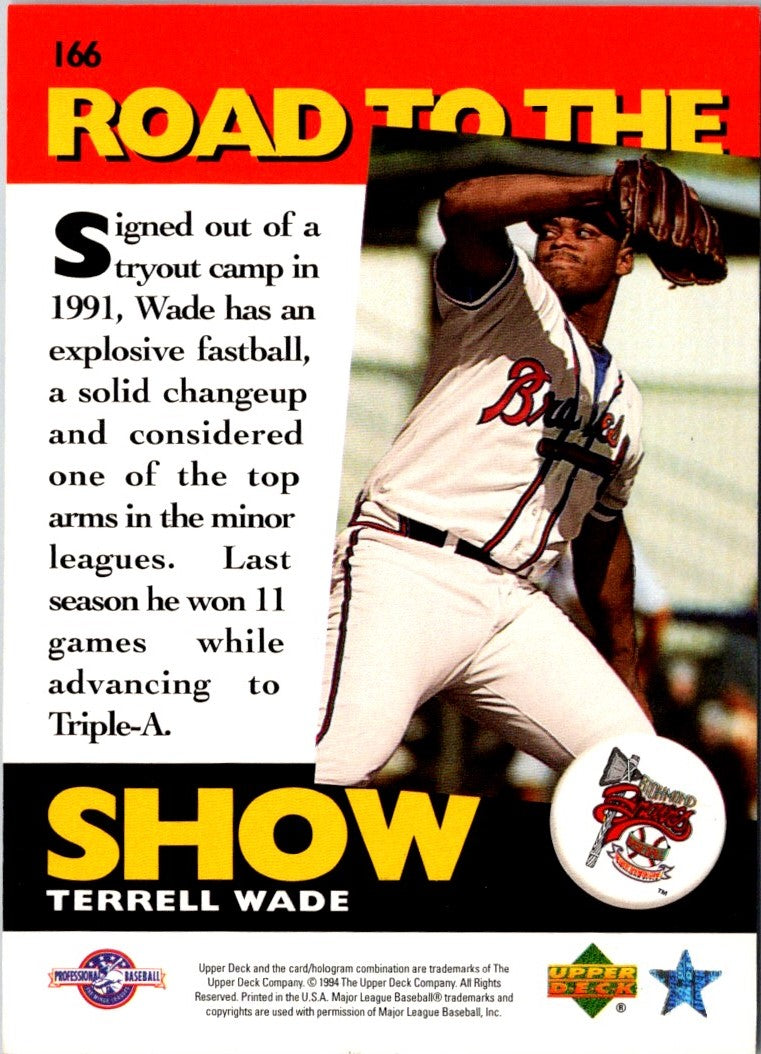 1995 Upper Deck Minors Terrell Wade