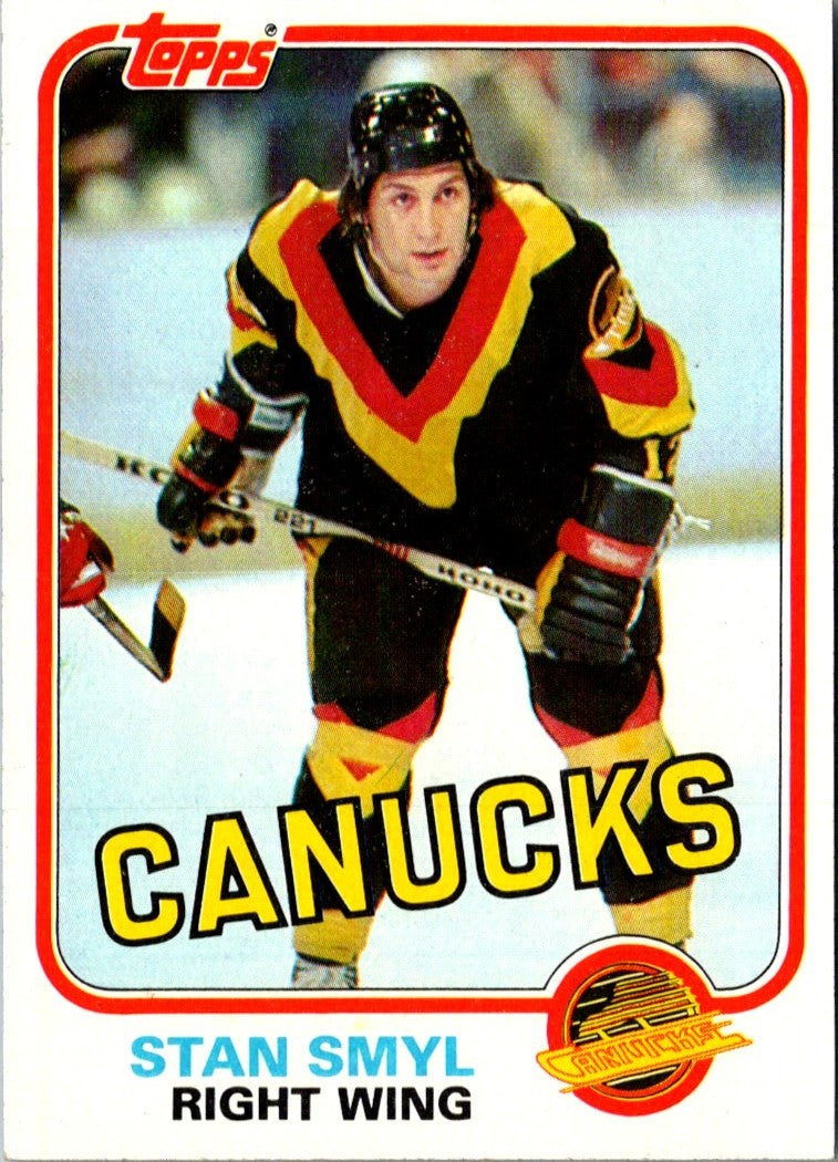 1981 Topps Stan Smyl