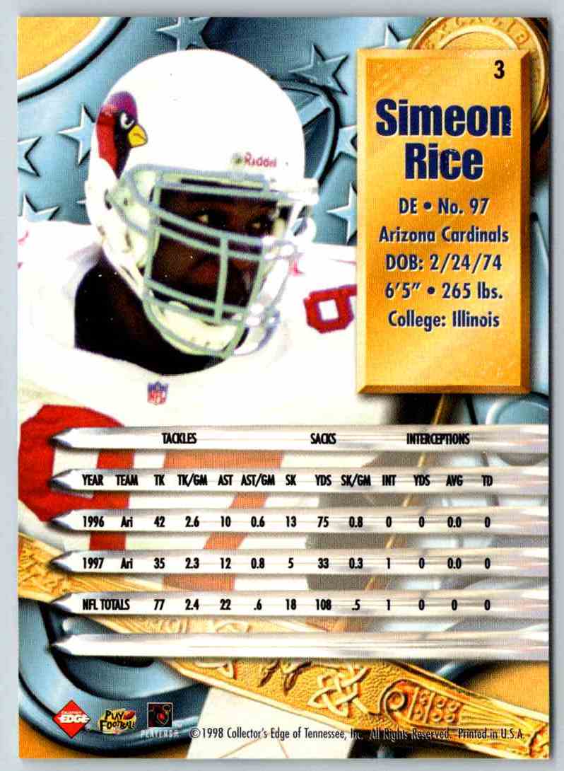 1998 Edge Simeon Rice