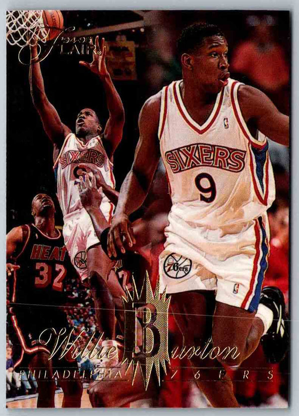 1994 Flair Willie Burton #281