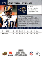 2009 Upper Deck Antonio Pittman #177