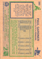 1983 O-Pee-Chee Paul Gardner #280