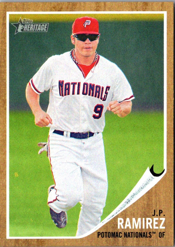 2011 Topps Heritage Minor League J.P. Ramirez #122