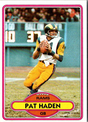 1980 Topps Pat Haden #445 NM-MT