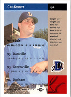 1994 Fleer Excel Carl Schutz #156