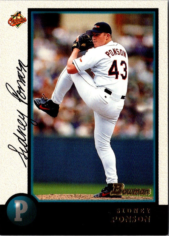 1998 Bowman Sidney Ponson #432
