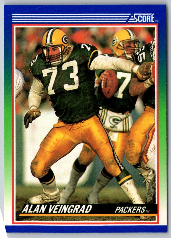 1990 Score Alan Veingrad #65 Rookie