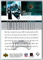 2001 Upper Deck Victory Fred Taylor #147