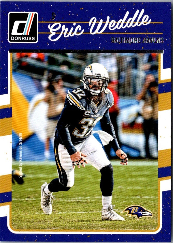 2016 Donruss Eric Weddle #21