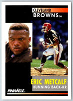 1991 Pinnacle Eric Metcalf #19