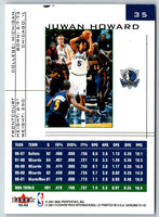 2001 Fleer Genuine Juwan Howard #35