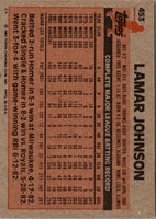 1983 Topps Lamar Johnson #453 EX