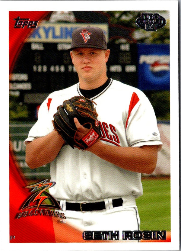 2010 Topps Pro Debut Seth Rosin #402