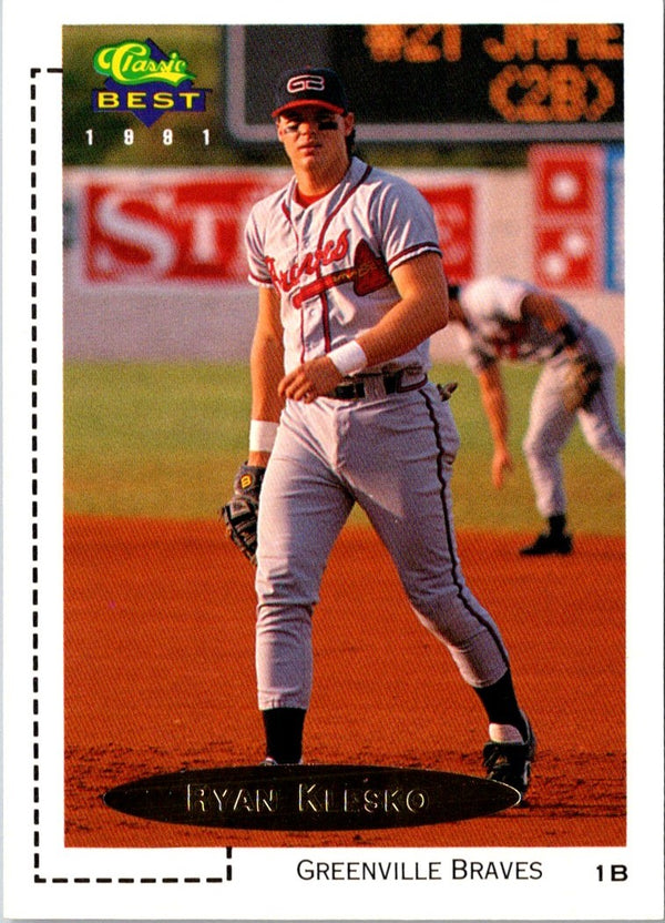 1991 Classic Best Gold Bonus Ryan Klesko #BC15