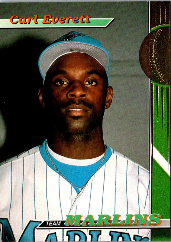 1993 Stadium Club Florida Marlins Carl Everett #30