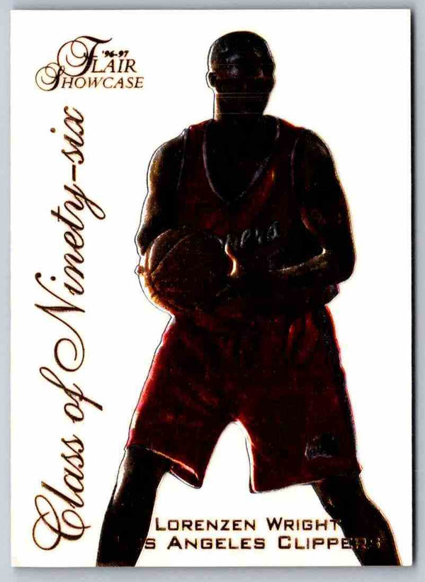 1996 Flair Lorenzen Wright #20 OF 20