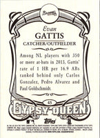 2014 Topps Gypsy Queen Evan Gattis #45