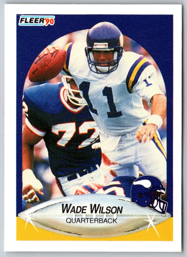 1990 Fleer Wade Wilson #108