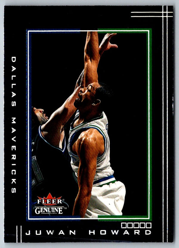 2001 Fleer Genuine Juwan Howard #35