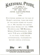 2009 Topps Allen & Ginter National Pride Jose Contreras