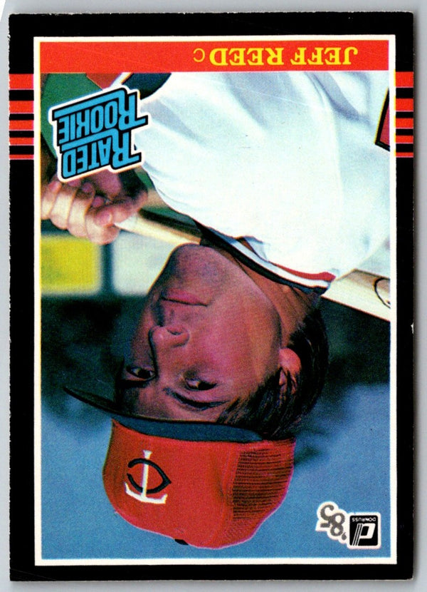 1985 Donruss Jeff Reed #30 Rookie