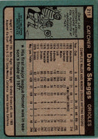 1980 Topps Dave Skaggs #211