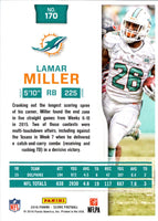 2016 Score Lamar Miller #170