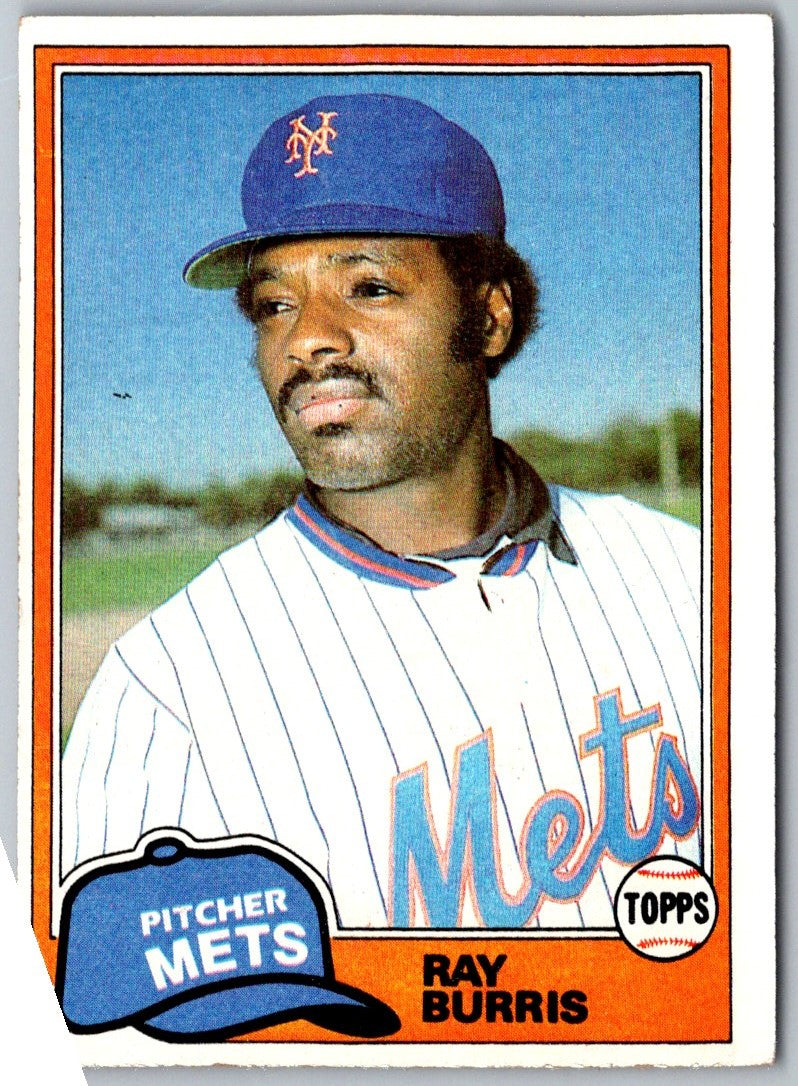 1981 Topps Ray Burris