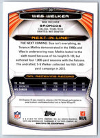 2014 Bowman Football Wes Welker #39