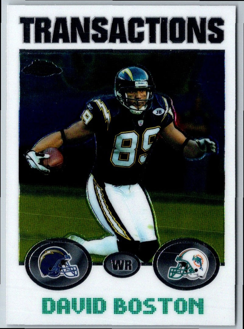 2004 Topps Chrome David Boston