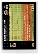 2005 Topps David Newhan