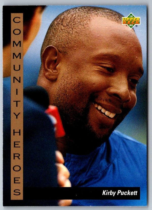 1993 Upper Deck Kirby Puckett #34