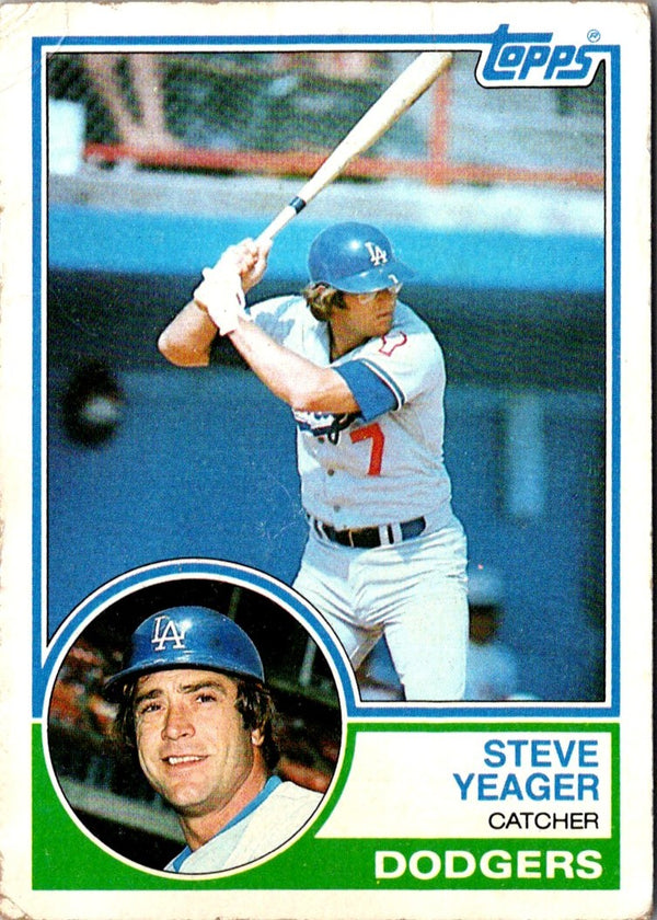 1983 Topps Steve Yeager #555