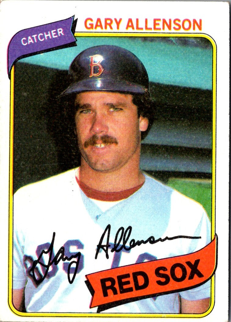 1980 Topps Gary Allenson