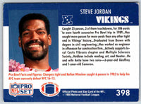 1990 Proset Steve Jordan #398