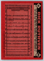 1986 Topps Dick Ruthven #98