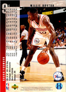 1994 Upper Deck Willie Burton