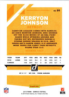 2019 Donruss Kerryon Johnson #91