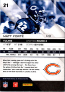 2011 Panini Absolute Memorabilia Matt Forte