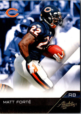 2011 Panini Absolute Memorabilia Matt Forte #21